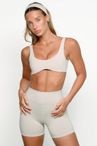 בייקר שורט גזרה גבוה Brushberry - Vlinks