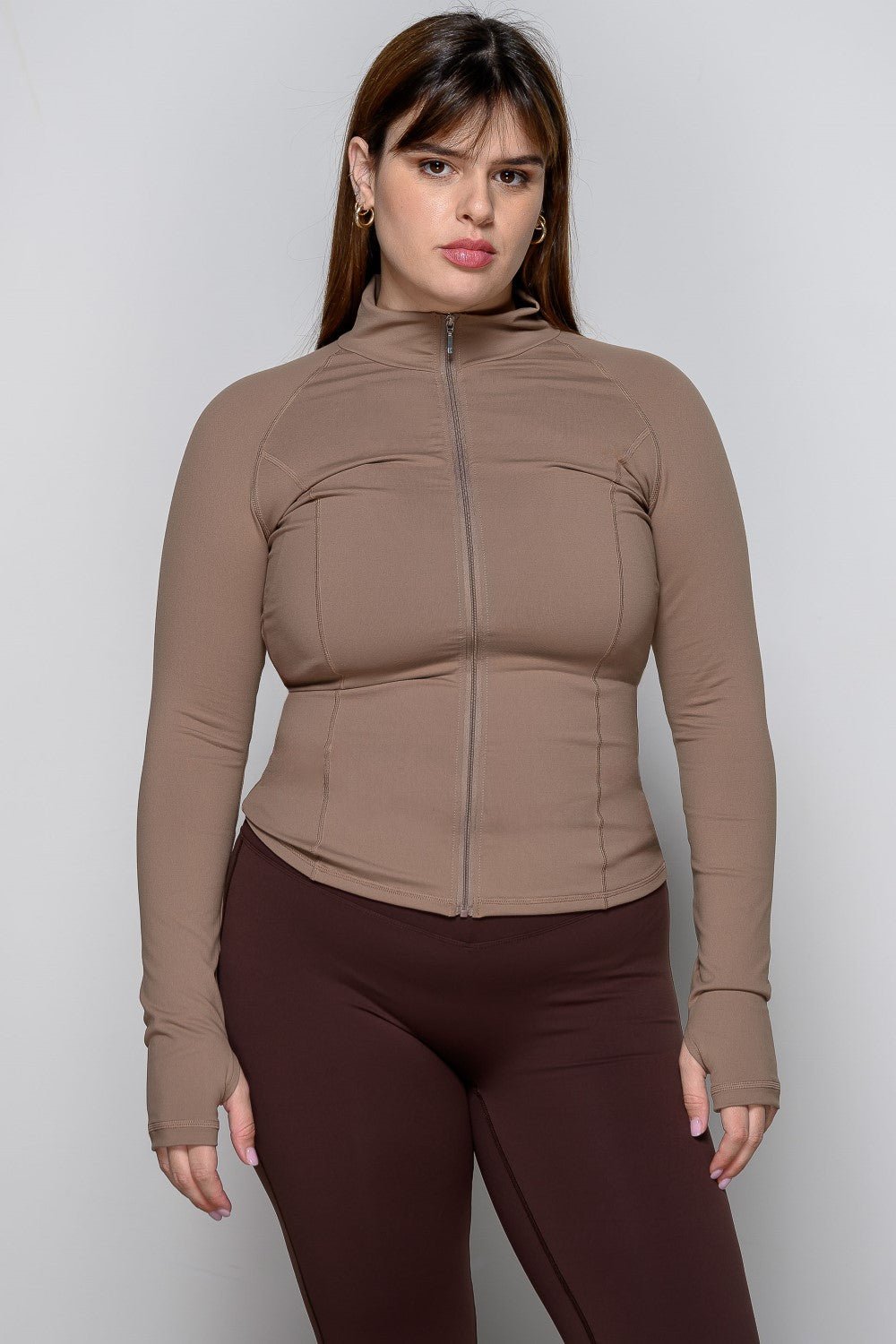 ג'קט Full Zip Brushberry Bloom - Vlinks