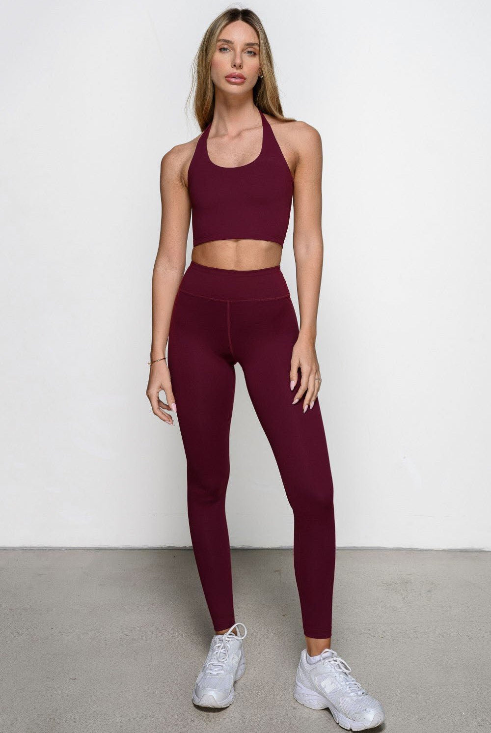 טייץ High Waist Brushberry Bloom - Vlinks