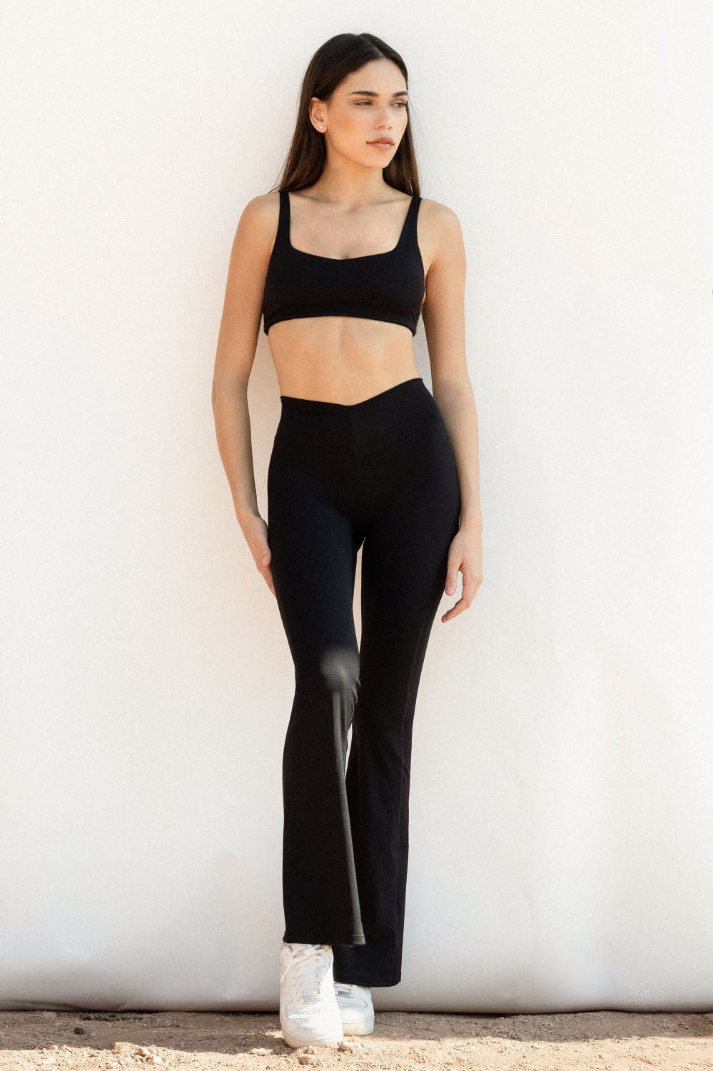 טייץ V SCRUNCH FLARE DESERT - Vlinks