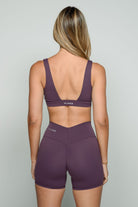 שורט V SCRUNCH FLOWER - Vlinks