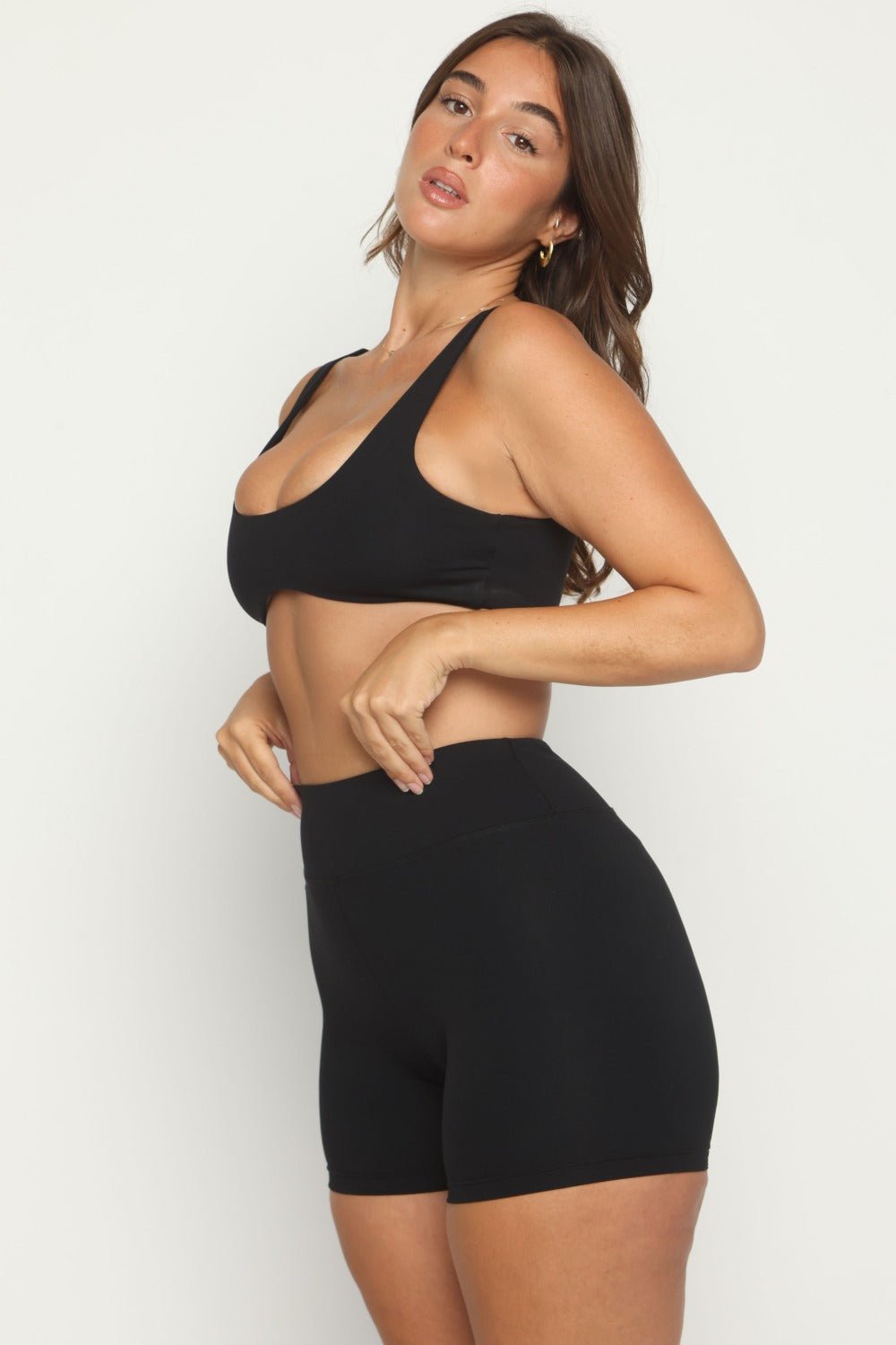 בייקר שורט גזרה גבוה Brushberry - Vlinks