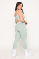 טייץ עם תיפורים וי מאחור Brushberry - Vlinks