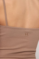 שמלת מיני סריג Ribbed - Vlinks