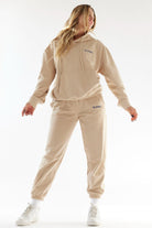 סווטשירט קפוצ'ון לייט אוברסייז בז - Vlinks