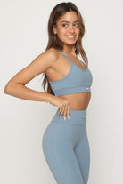 טופ עם כתפיות מתכווננות Luxe - Vlinks