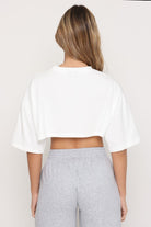 חולצת קרופ אוברסייז - Vlinks