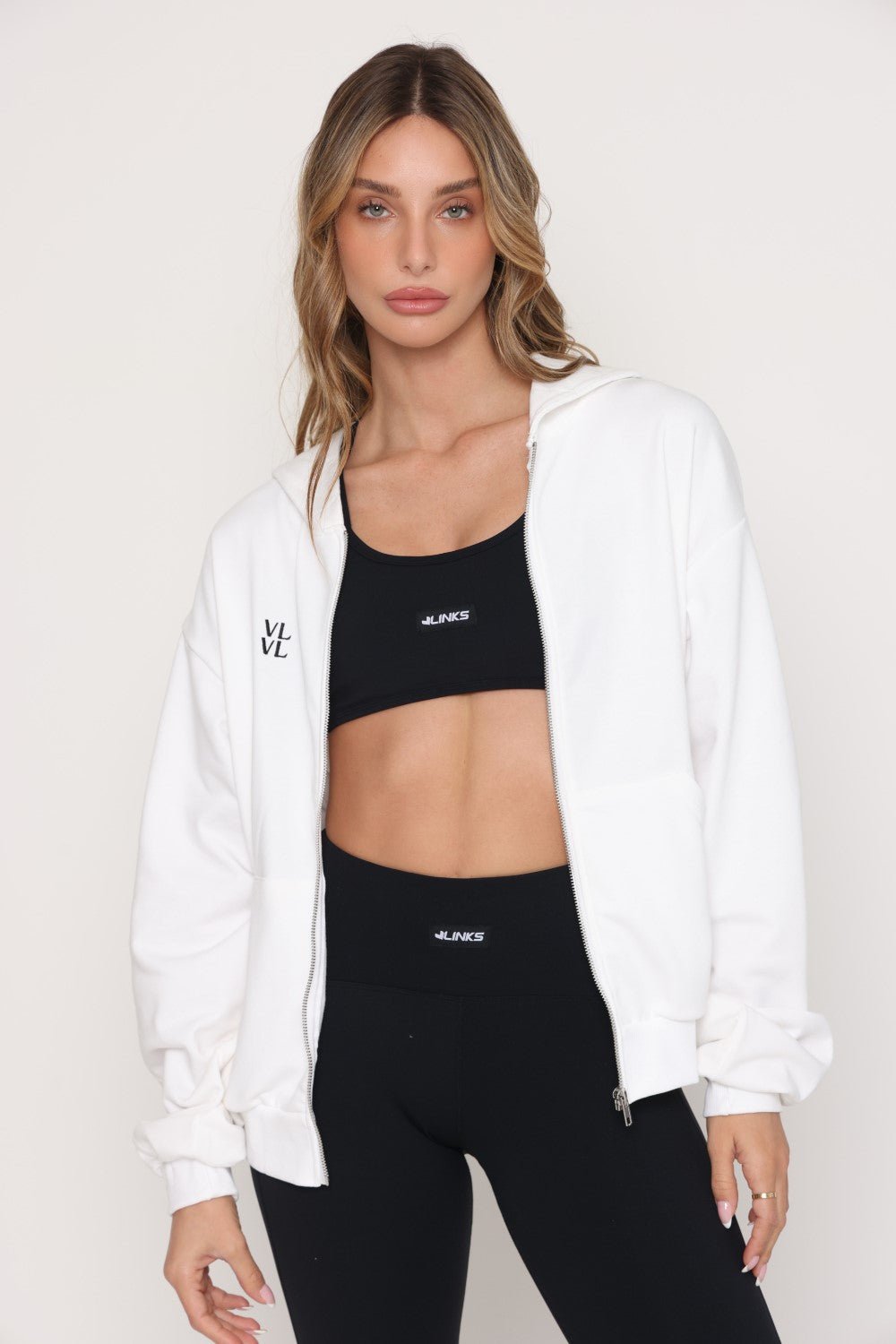 Zip Hoodie Oversized - Vlinks
