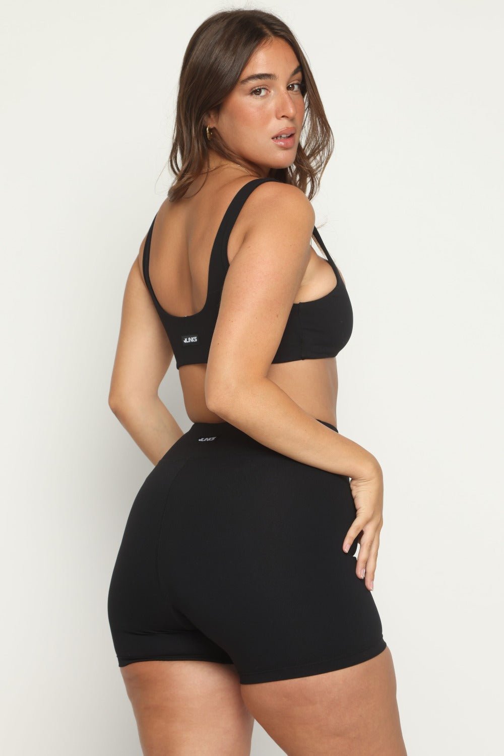 בייקר שורט גזרה גבוה Brushberry - Vlinks