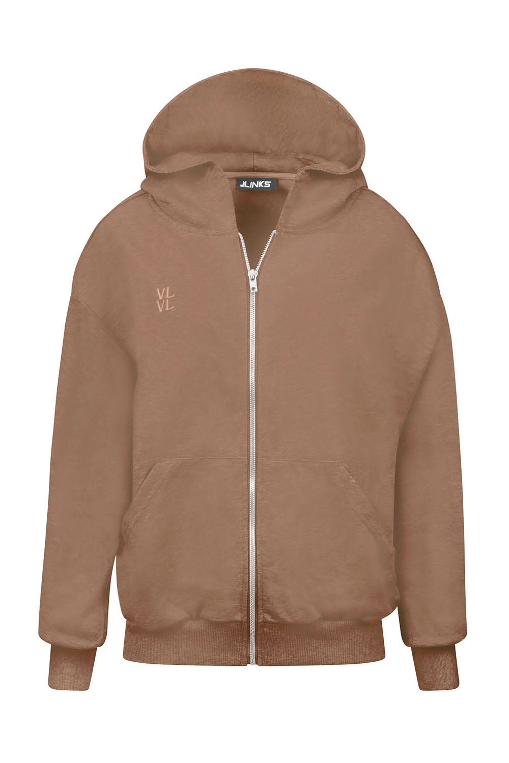 Zip Hoodie Oversized - Vlinks