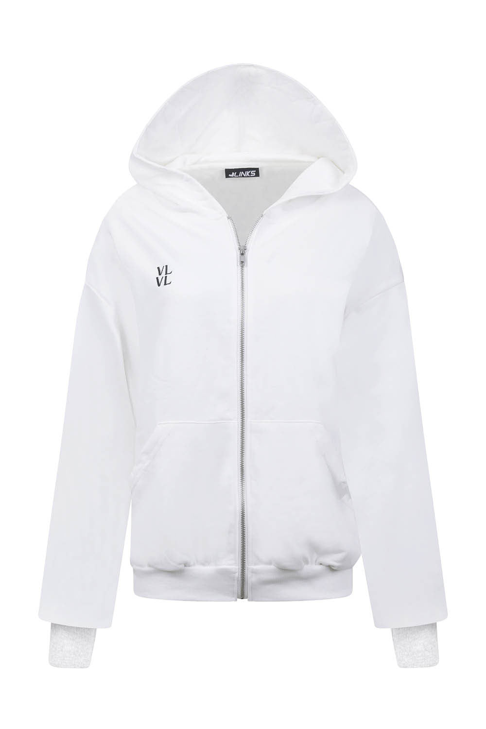 Zip Hoodie Oversized - Vlinks